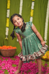 Charita Pastel green Frock Mini