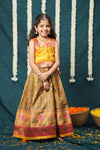 Cynthia Mustard Yellow Lehenga Mini