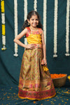 Cynthia Mustard Yellow Lehenga Mini