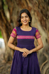 Charvi Violet Narayanpet Dress
