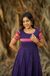 Charvi Violet Narayanpet Dress
