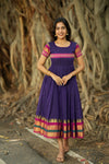 Charvi Violet Narayanpet Dress