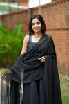 Pavni Black Anarkali Set (Set of 2)