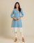 Classic Dual Handloom A-Line Kurta (PR)
