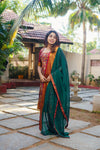 Prathana Maroon & Green Mom & Me