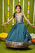 Akshara Teal Blue Lehenga Mini