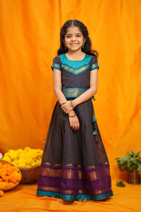 Ruhika Navy Mom & Me Set