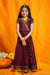 Aarvi Maroon Handwoven Kids Mini