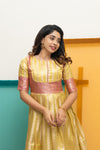Aadhya Yellow & Pink Mom & Me