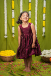 Gayathri Red Frock Mini