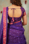 Nalini Violet Halfsaree (Set of 3)
