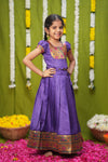 Hamsini Violet lehenga mini