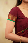 Riddhi Maroon Halfsaree (Set of 3 )