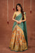 Mandana Teal Halfsaree ( Set of 3 )