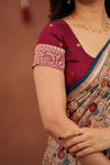 Kalyani Teal Halfsaree (Set of 3 )