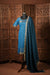Venba Teal Chettinad Cotton Kurti Set (Set of 2 )