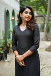 Diya Black Co Ord Set (Set of 2)