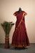 Venba Maroon Chettinad Cotton Halfsaree (Set of 3 )