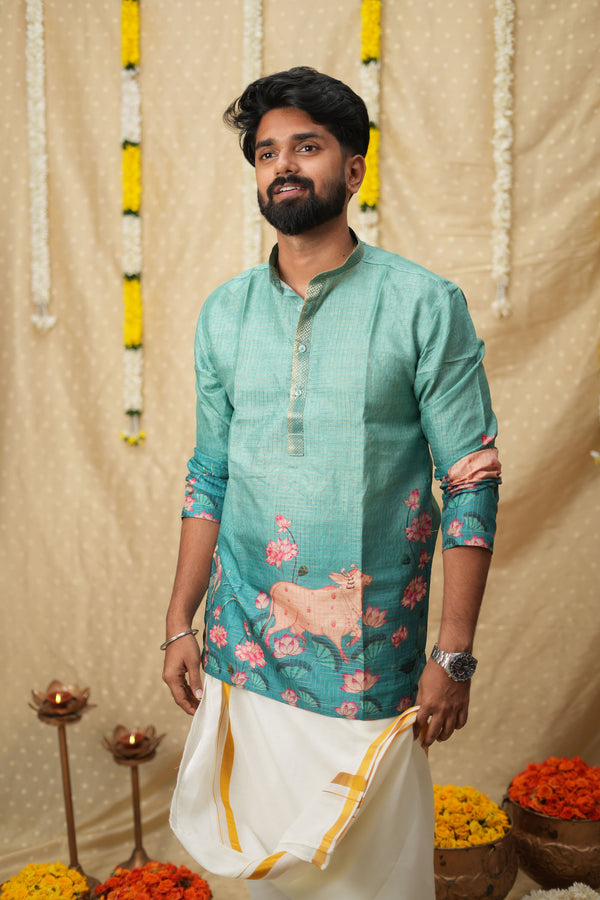 Nedunchezhian Blue Shirt (EK)