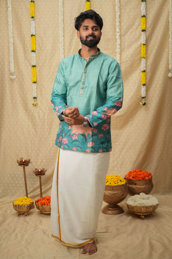 Nedunchezhian Blue Shirt (EK)