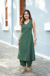 Thaanya Dark Green Co - Ords ( Set of 2 )