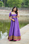 Vaishali Violet maxi Dress