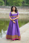 Vaishali Violet maxi Dress