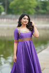 Vaishali Violet maxi Dress