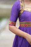 Vaishali Violet maxi Dress
