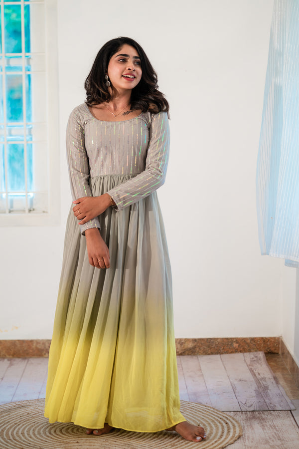 GRG - Siya Grey with Yellow - XS only