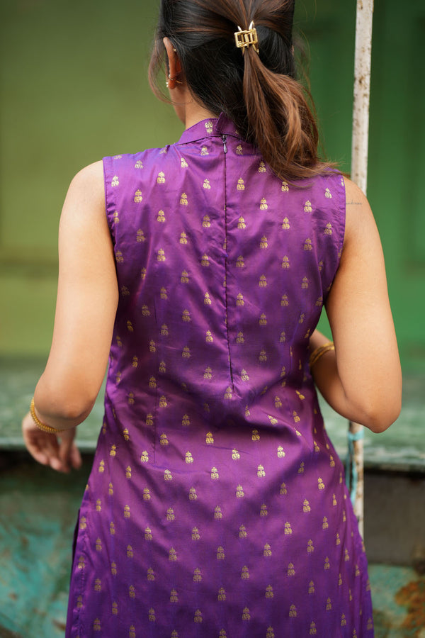 Nalini Violet Kurti Set (Set of 2)
