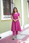 Vahini Deep Magenta Co - Ords ( Set of 2 )