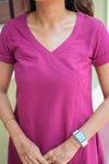 Vahini Deep Magenta Co - Ords ( Set of 2 )