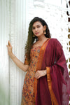 Prathana Mustard & Maroon Mom & Me
