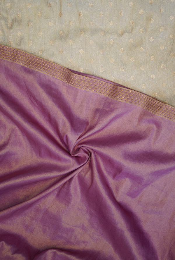 Bindu Ivory with Lilac Kurti (Set of 2)