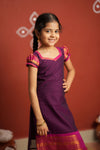 Tamizh Violet Kurti set Mini (Set of 2)
