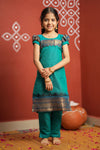 Madhuri Blue Kurti Mom & Me