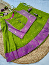 Anusha Green & Magenta Mini