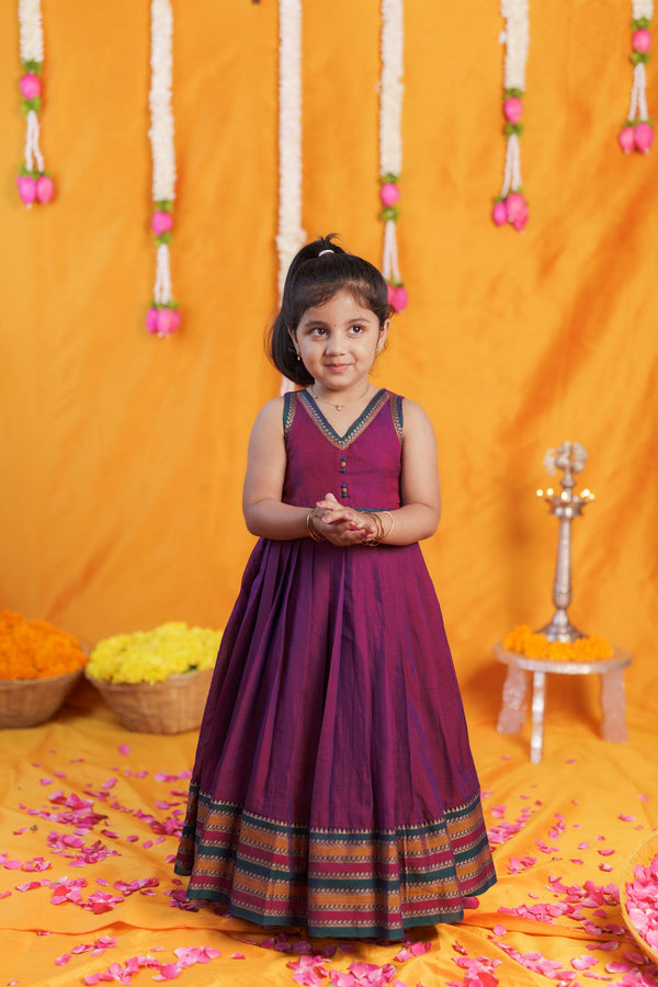 IMD - Geetanjali Magenta Frock Mini