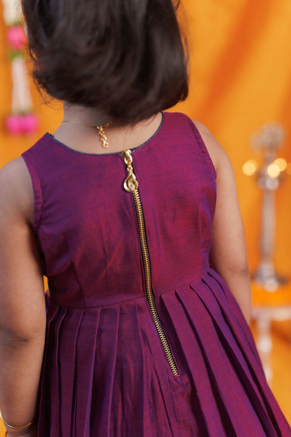 IMD - Geetanjali Magenta Frock Mini