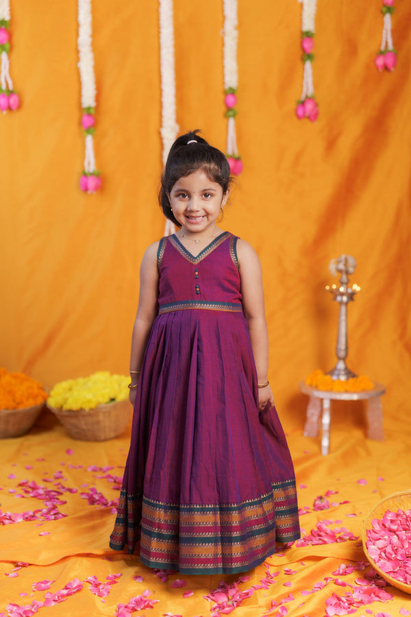 IMD - Geetanjali Magenta Frock Mini