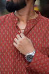 Kabir Rust Brown Shirt