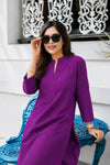 Malina Violet Co-ords (Set of 2)