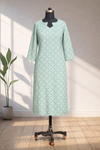 PoovizhiBlue Kurti