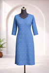 IlamathiBlue Kurti