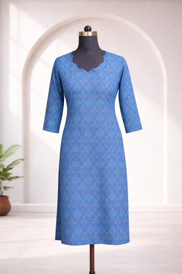 IlamathiBlue Kurti