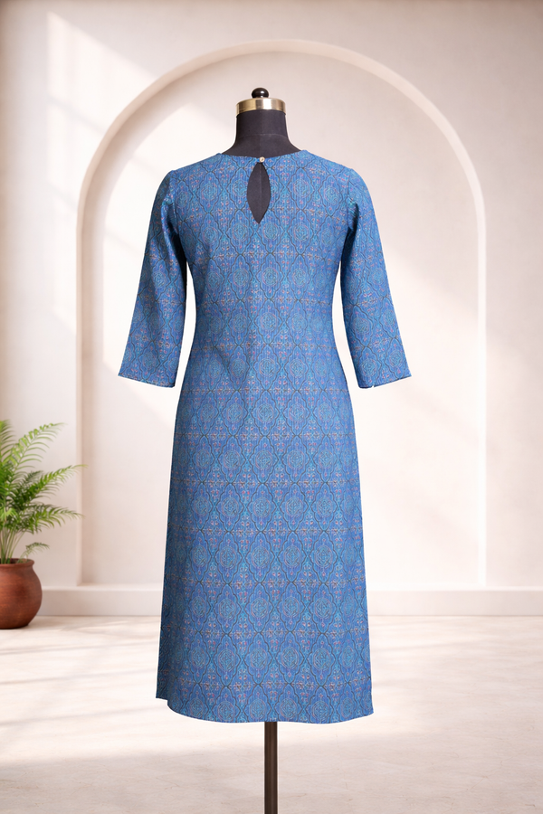 IlamathiBlue Kurti