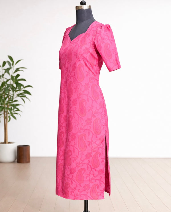 Nira Deep Pink Kurti