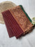 Maroon & Green Handloom Cotton Saree