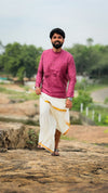 Arsh - Purple Mauve Kurta